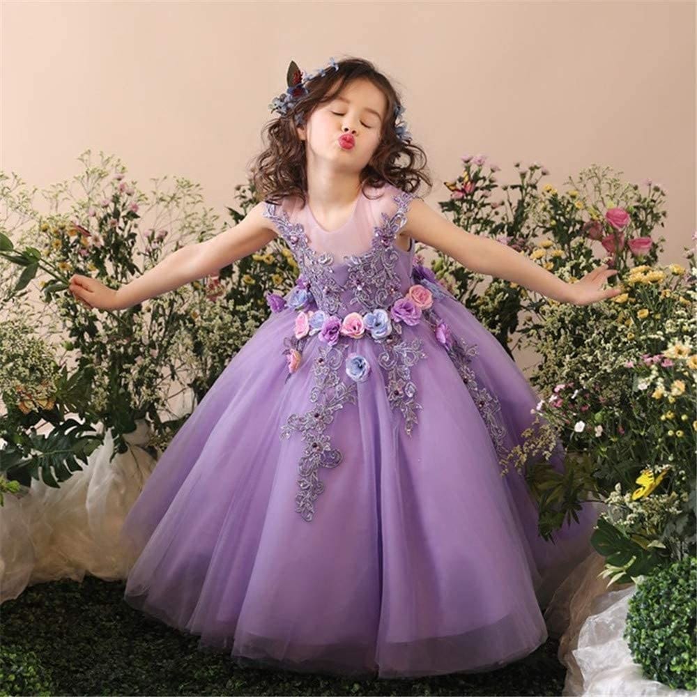 Vestidos de fiesta para niña de 4 años de color lila