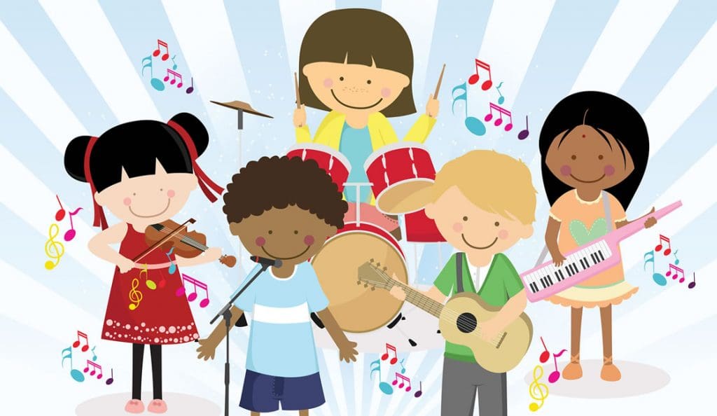 10 mejores instrumentos musicales para niños