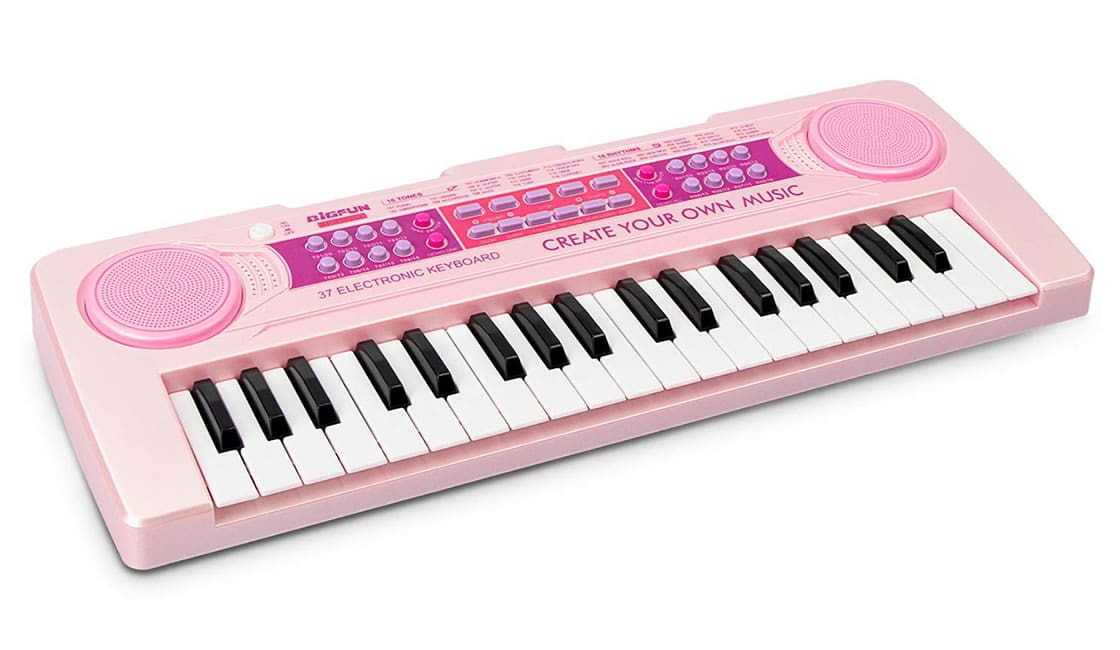 piano digital entre los instrumentos musicales para niños