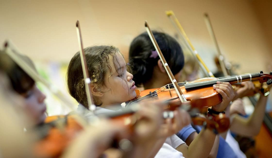 violin para niños entre los instrumentos musicales para niños