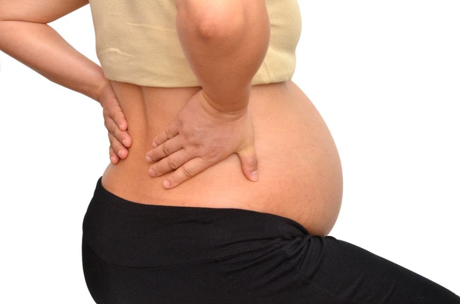 Dolor de espalda durante gestación