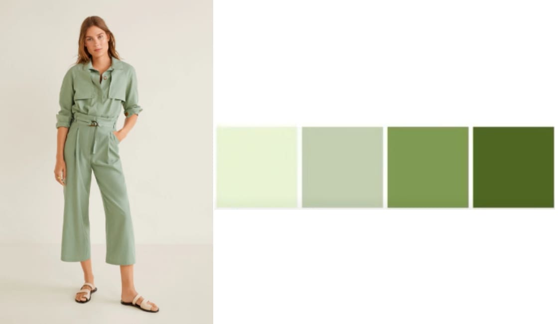 outfit color verde