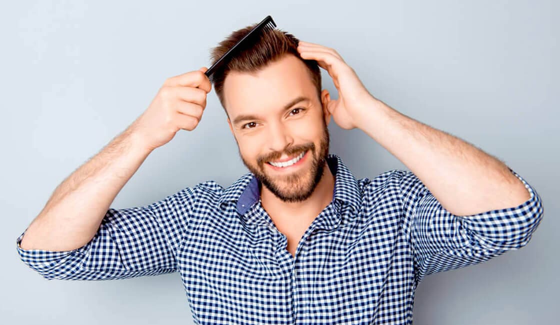 Cuidado del cabello en casa para hombres